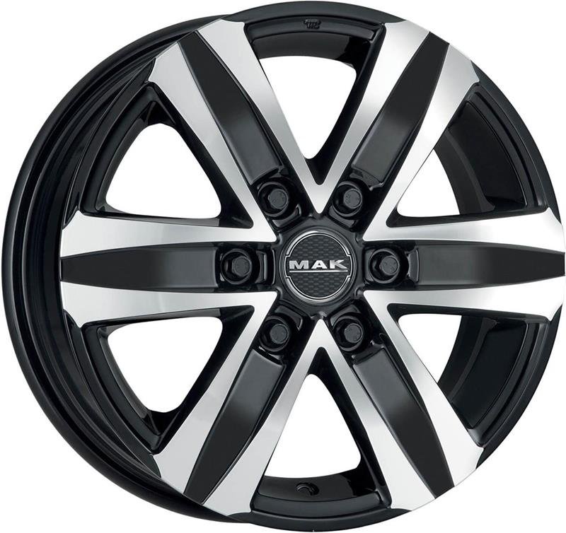 MAK Stone 6 2022 Black Mirror 7.5x17/6x139.7 D106 ET25  