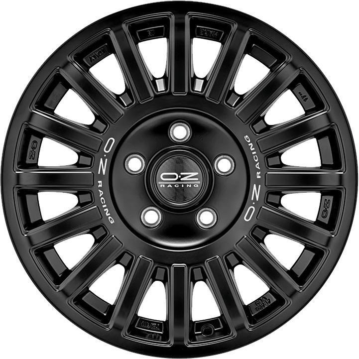 OZ Racing Rally Raid 2021 Matt Black Silver Lettering 8.5x18/5x127 D71.6 ET0  